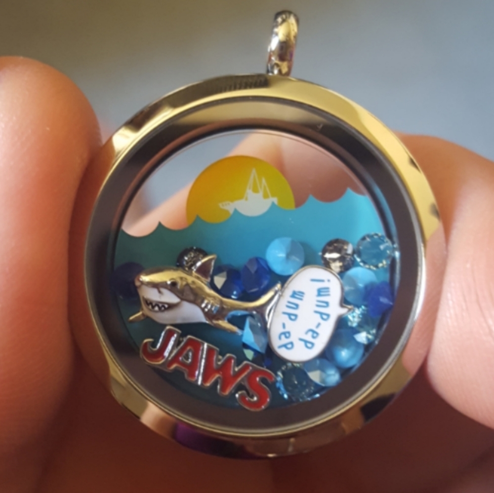 Origami Owl Jaws Charm Locket